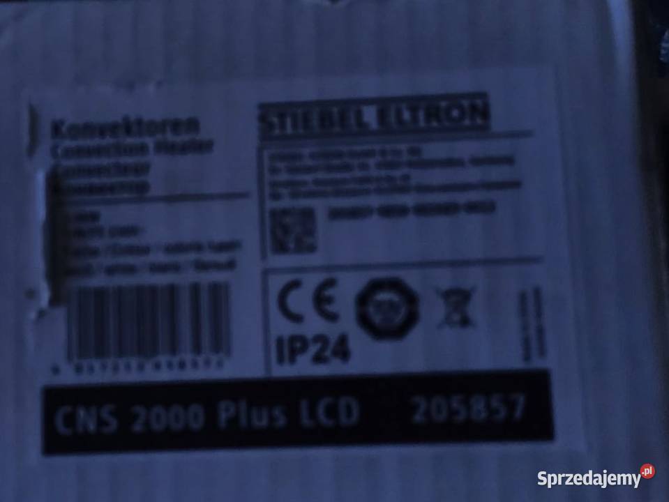 Konwektor ścienny Stiebel Eltron cns 2000 lcd Grzejniki małopolskie Nowy Sącz