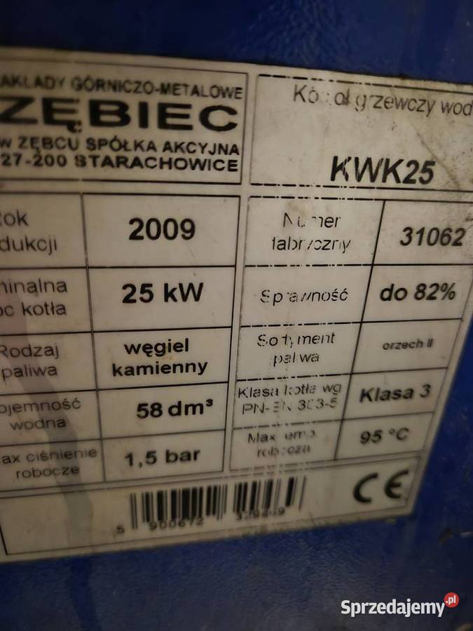 Piec ziebiec 24kw Piekary Śląskie