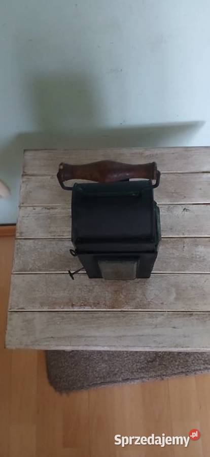 Stara lampa kolejowa Kraków