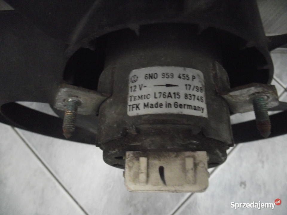 Vw Polo 6N Wentylator chłodnicy 6N0 959 455P Wrocław