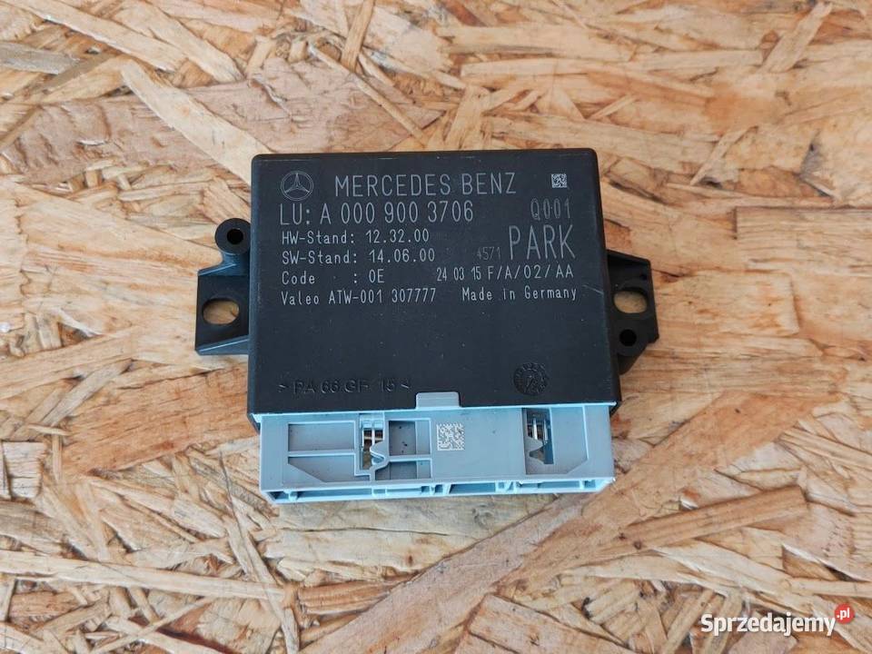 Moduł Sterownik PDC Mercedes W212 A0009003706 osobowe Motoryzacja Pleszew