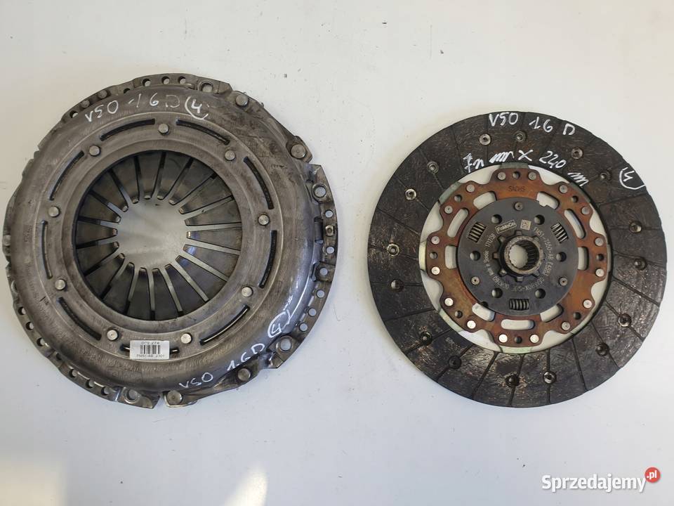 Volvo S40 II V50 16 D2 TARCZA DOCISK sprzęgło osobowe Chełm