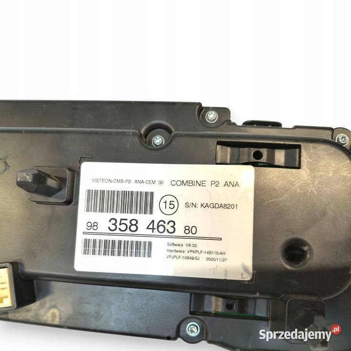 LICZNIK ZEGARY 9835846380 Peugeot 208 II E208 lubelskie Chełm