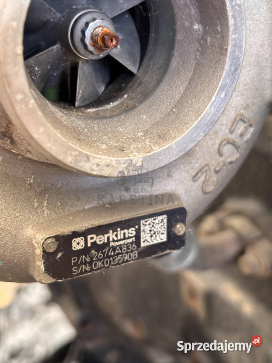 Perkins 1104D44TA 2012 30592200 Blok Głowica Wał Jastrzębniki