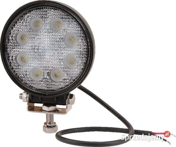 Lampa robocza LED okrągła 24W 1920 lm 1030V Kamionna