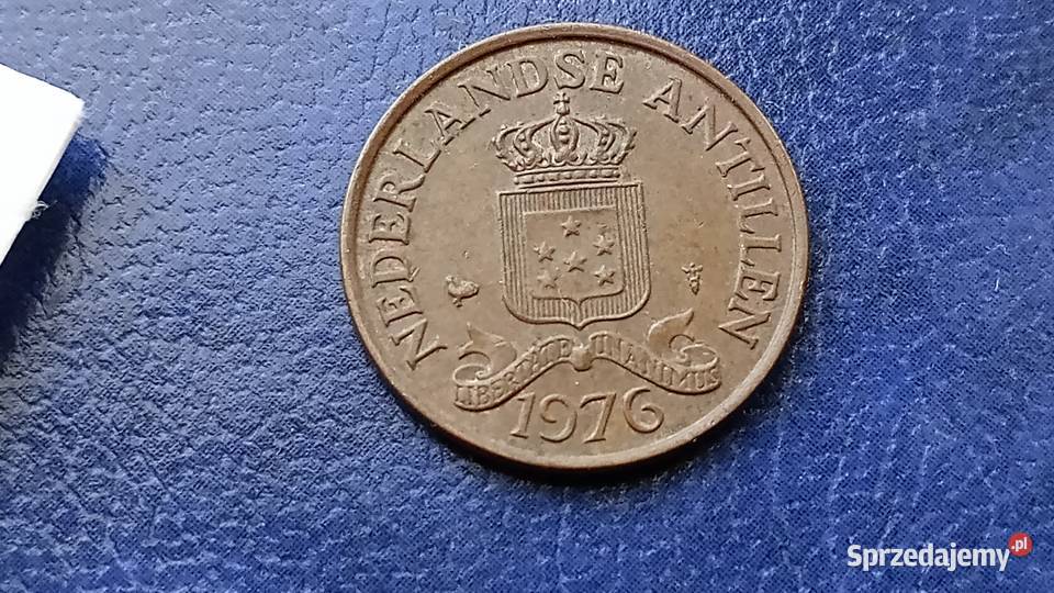 Stare monety 2 12 cent 1976 Antyle Holenderskie Lesko