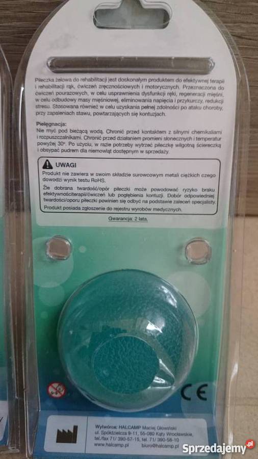 HALCAMP piłeczka żelowa ŻELKA 5 Sprzęt rehabilitacyjny i ortopedyczny Kielce