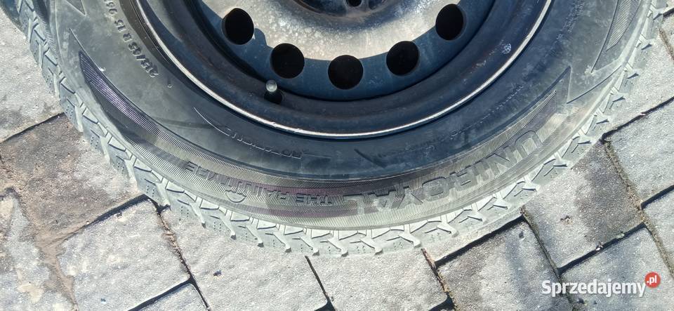 Felgi BMW R15 z oponami Uniroyal 21565 R 15 Serock sprzedam
