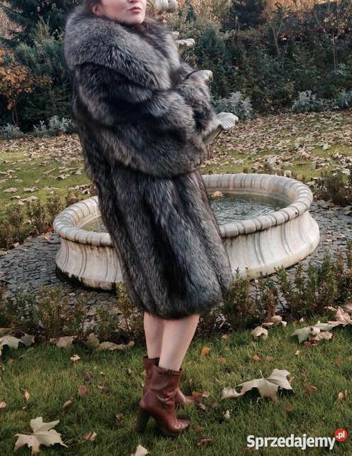 Futro Nowe Srebrne Lisy Ekskluzywne Eleganckie Inny rodzaj mazowieckie Warszawa