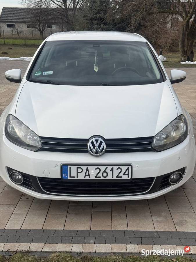 Volkswagen Golf 6 Rok produkcji 2010 Golf