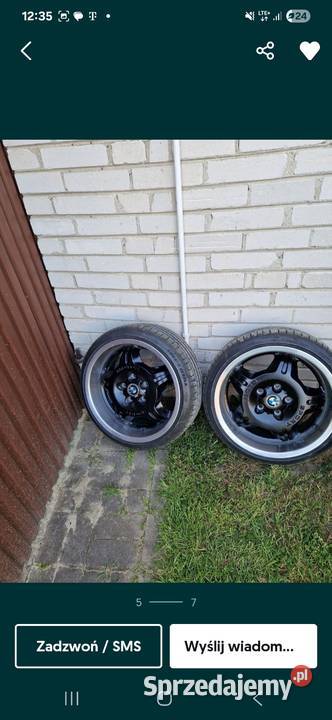 Alufelgi 17 8J BMW E36 Pionki sprzedam