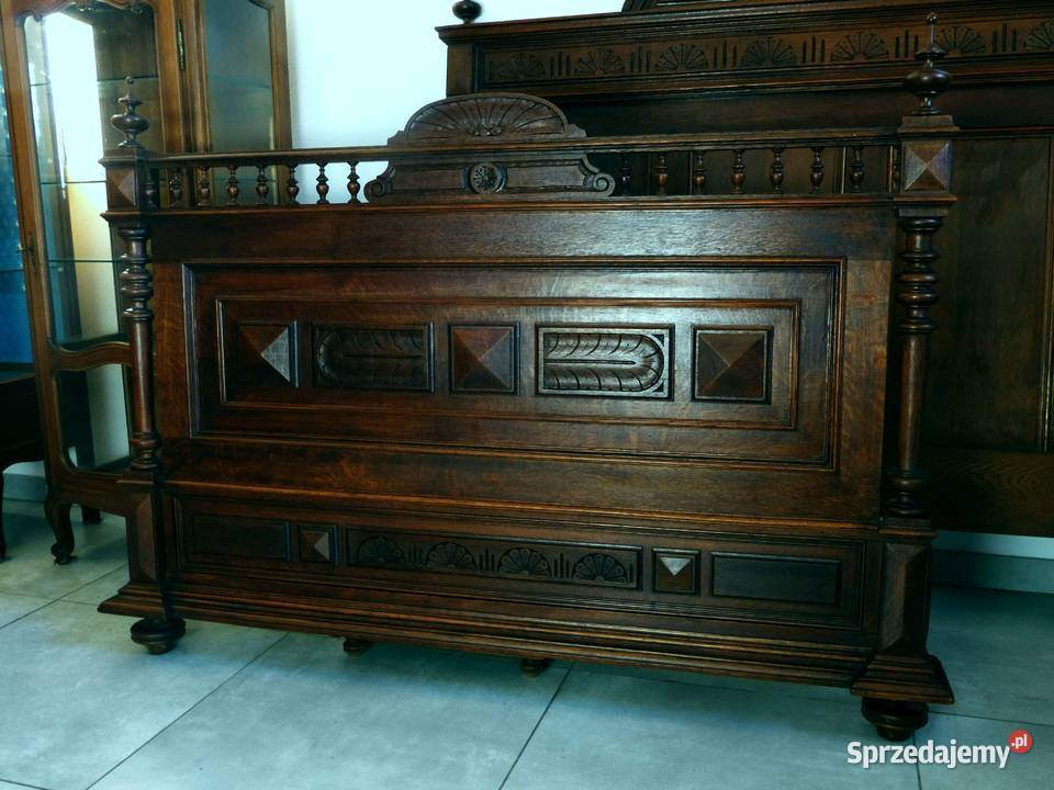 piękne łóżko eklektycznesklep Dąbrowa Górnicza