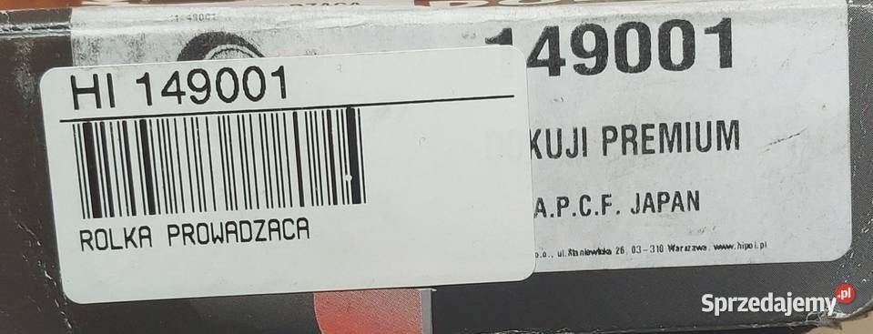 ROLKA PASKA ROZRZĄDU ISUZU TROOPER I OPEL Mielęcin
