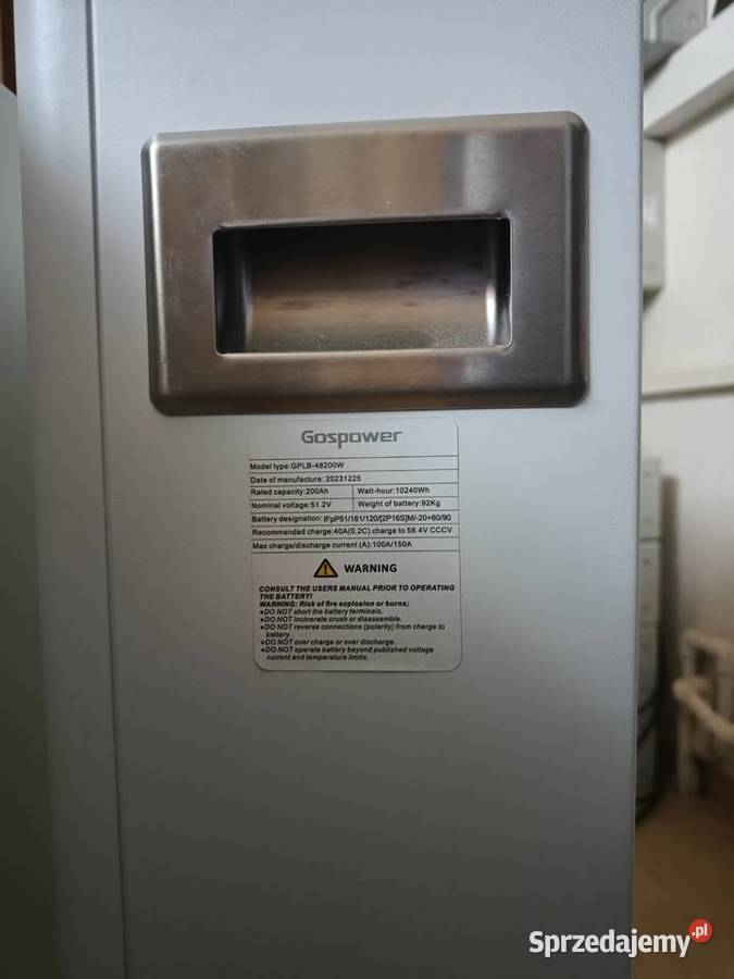 Profesjonalny magazyn energii Gospower 1024kWh Rybnik