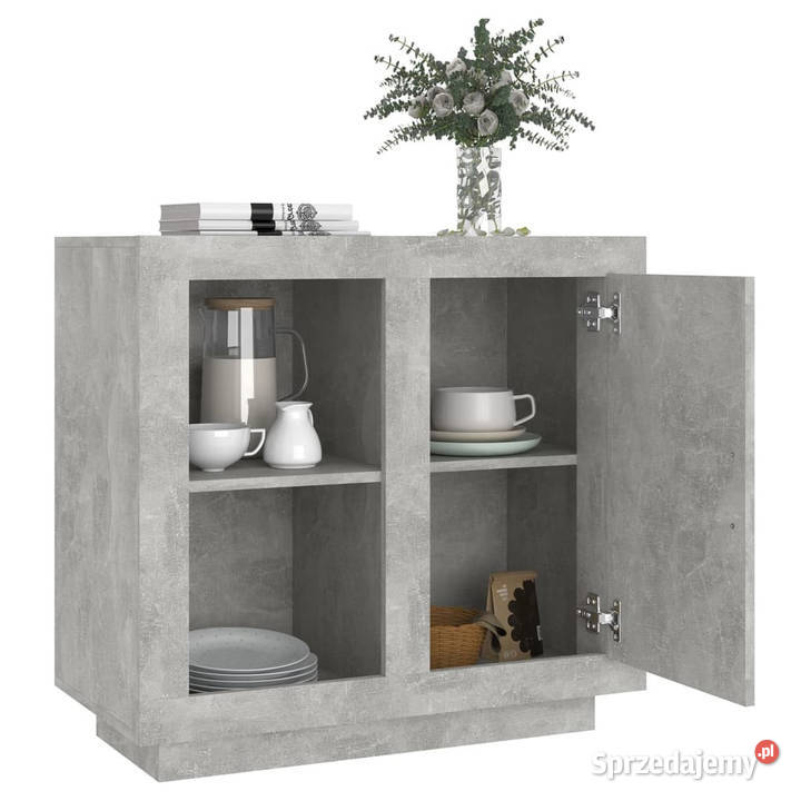 Szafka szarość betonu 80x40x75 WM811830 mazowieckie