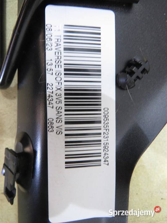 MOCOWANIE ISOFIX KANAPY OPEL CORSA F 22743470863 lubelskie
