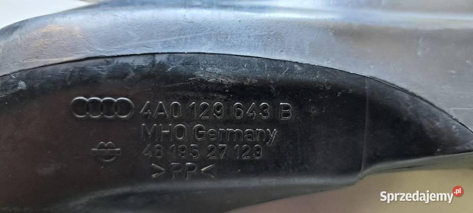 Przewód dolotu powietrza 4A0129643B Audi 100 C4 Luzino