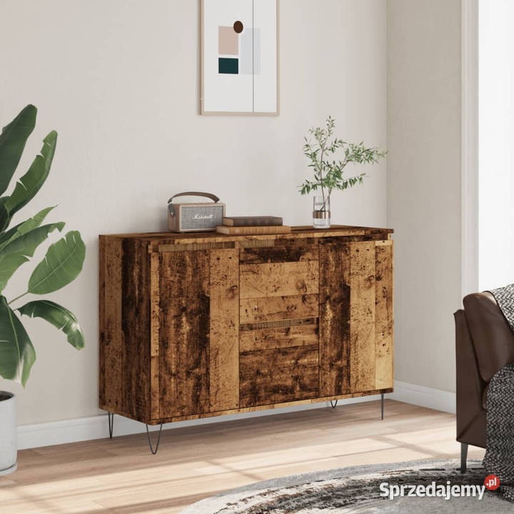 Szafka stare drewno 104x35x70 materiał Warszawa