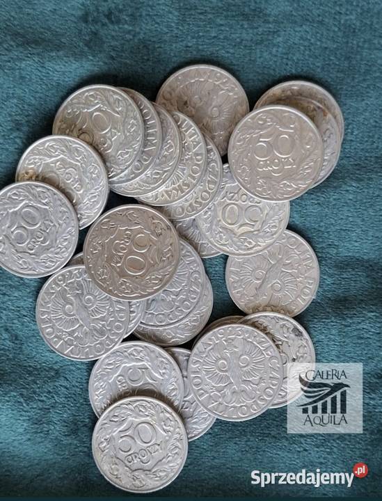 50 groszy z 1923 II RP sztukę Wejherowo