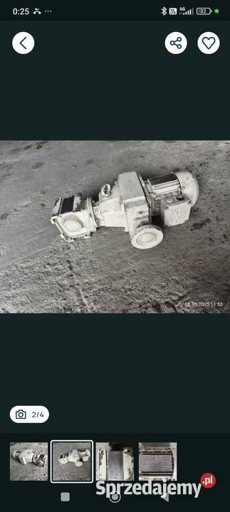 Motoreduktor z regulacją