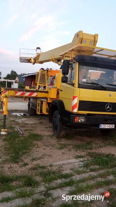 Podnośnik koszowy Wumag WT 350 Samochody ciężarowe Kęty