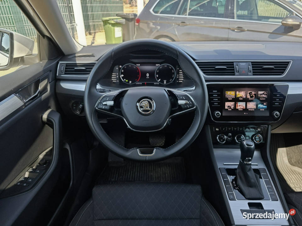 koda Superb 20 TDI 150 DSG Ambition 2023 Salon relingi dachowe Wrocław