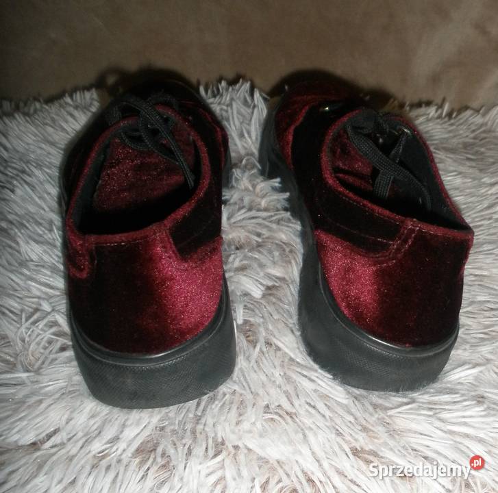 Buty sneakersy bordowe damskie rozmiar 38 Kraków