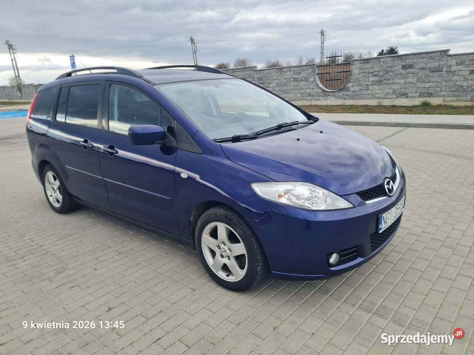 MAZDA 5 sprawna z GAZEM Grajewo sprzedam