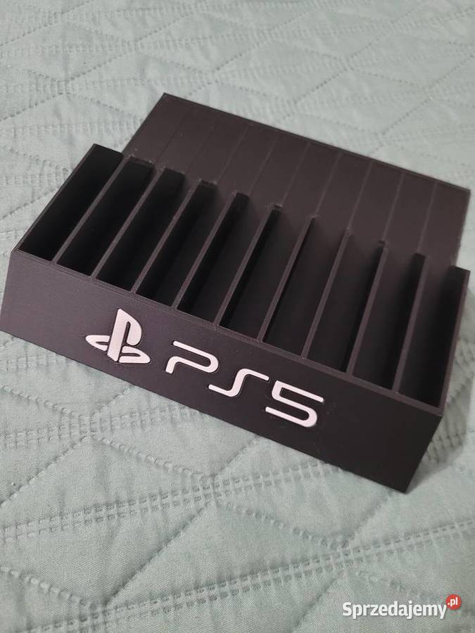 Podstawka na gry do Playstation 5 Druk 3D Czarna Lublin