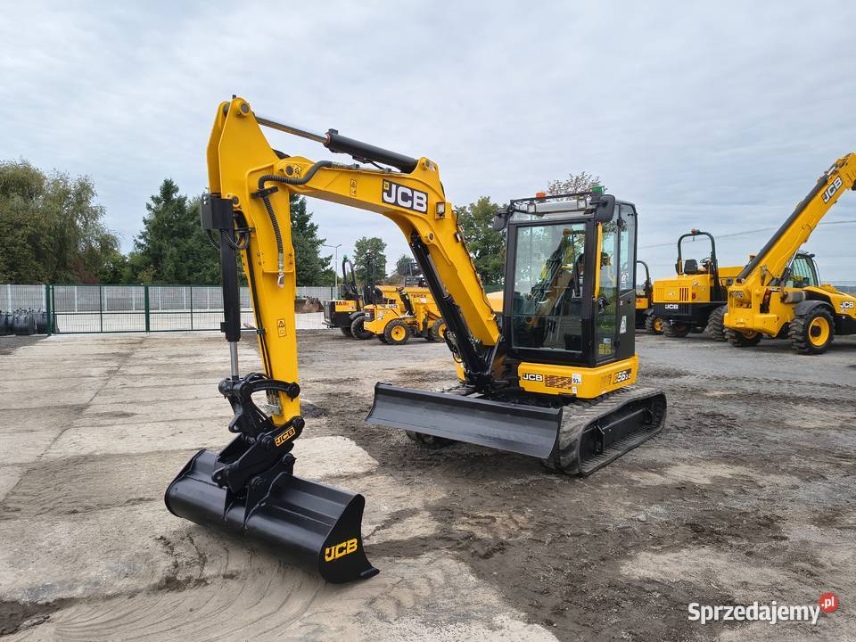 KOPARKA GASIENICOWA 6 TON JCB 56Z1 KUBOTA VOLVO Kabina wielkopolskie Krotoszyn