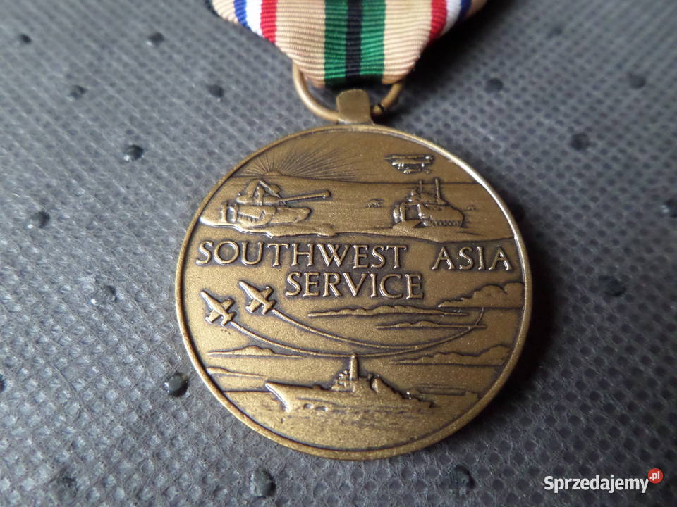 Medal USA służbę w Azji PołudniowoZachodniej wielkopolskie Poznań