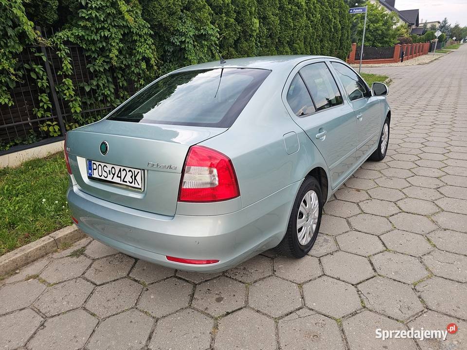Skoda Octavia II LIFT 16 MPI 102 2009 r Zarej wielkopolskie