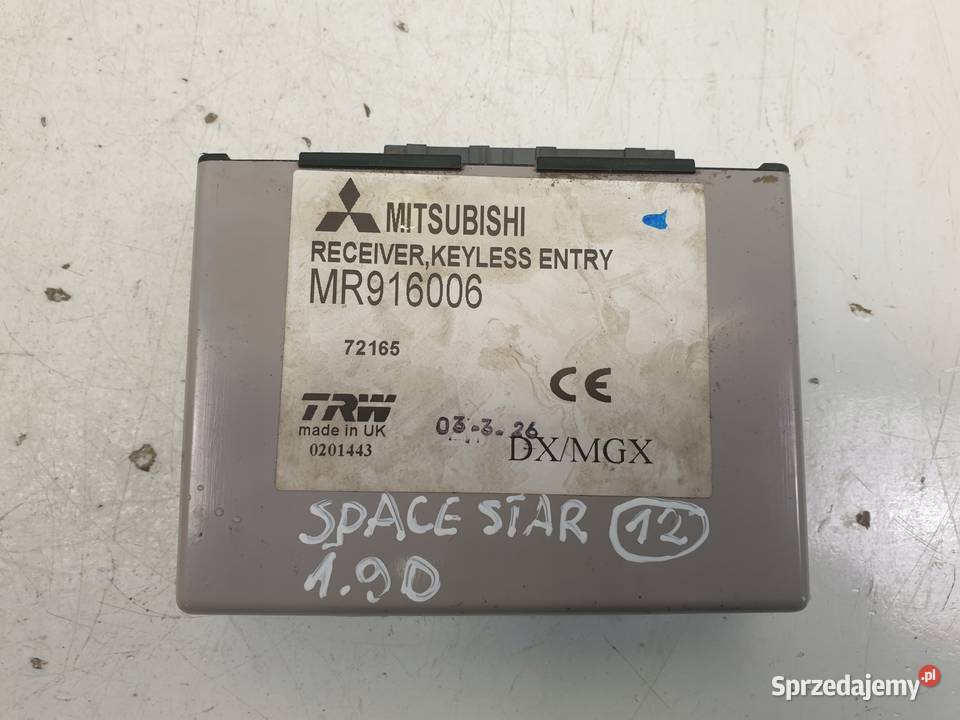 Mitsubishi Space Star MODUŁ CENTRALNEGO ZAMKA lubelskie Janów sprzedam