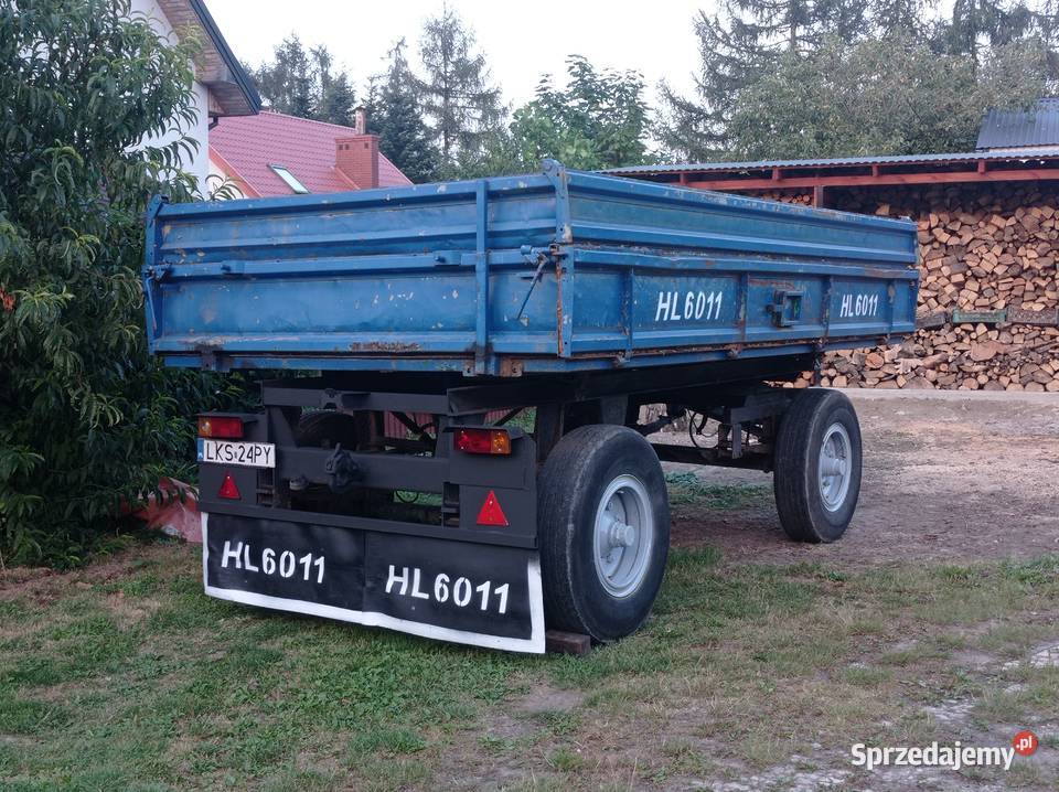 Przyczepa rolnicza wywrotka hl 6011 OKAZJA