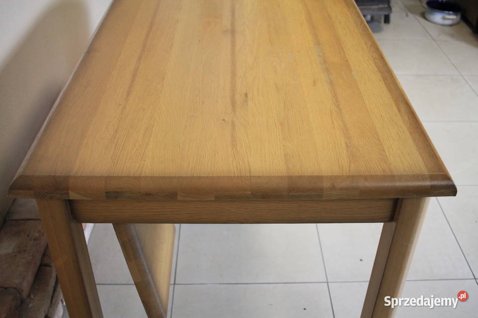 Stół jadalniasalon lity DĄB rozkładany