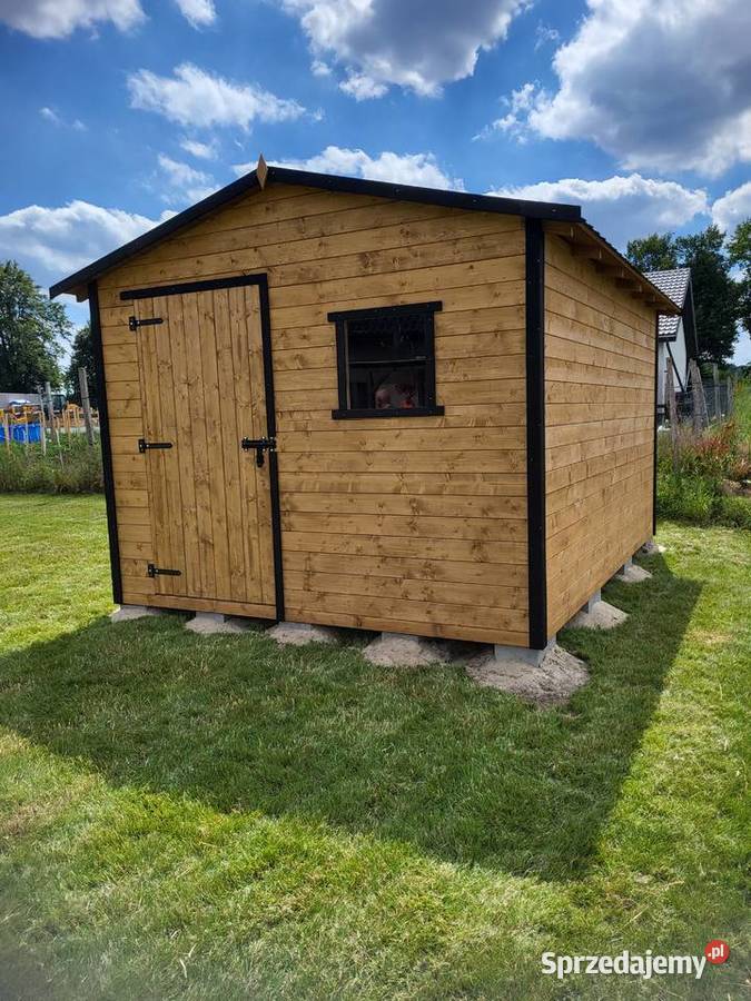 Domek narzędziowy ogrodowy 3x3 montaż sprzedam