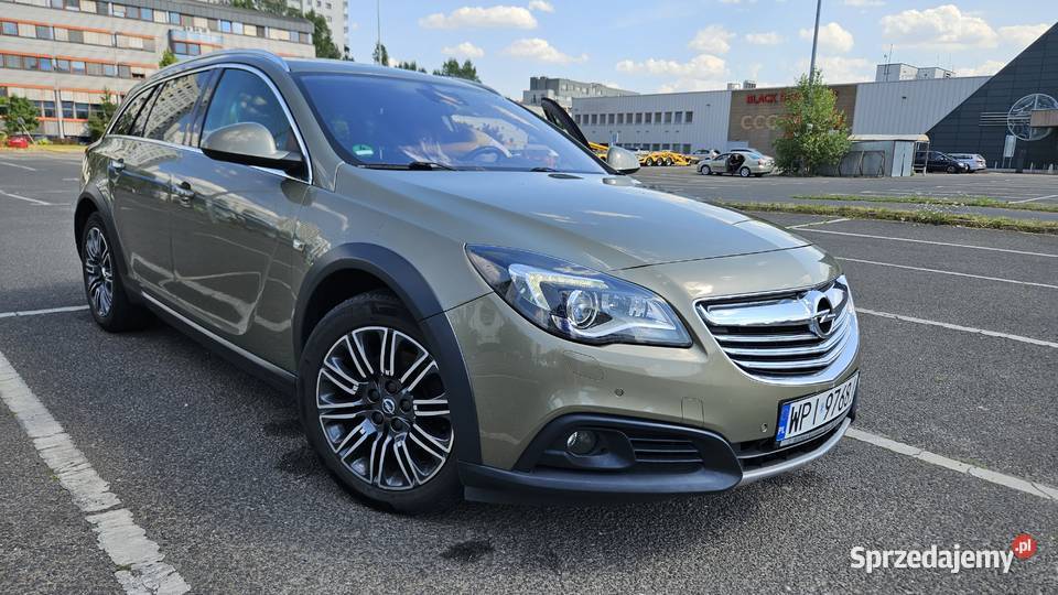 Opel Insignia Country Tourer Biturbo 4x4 aut 195 asystent parkowania mazowieckie