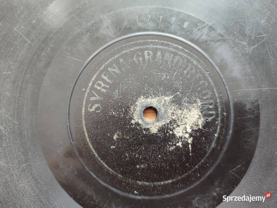 Płyty szelakowe Syrena Grand Record dwie sztuki Warszawa