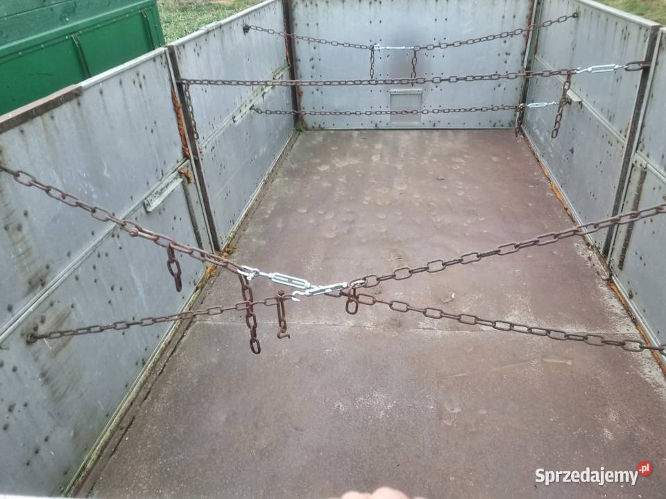 Przyczepa Langendorf niemka 16ton 2 sztuki uszkodzony Sokołów Podlaski