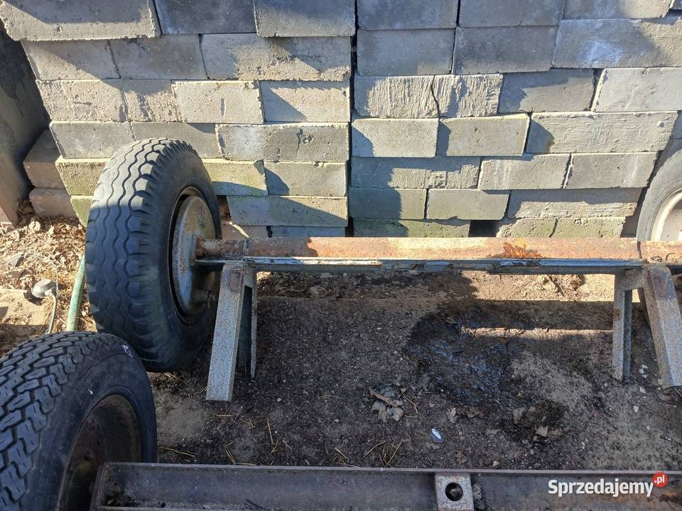 Oś wóz przyczepa na tulejach Motoryzacja Mistów