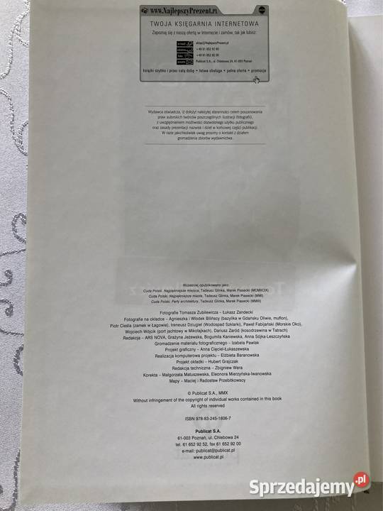 Książka Publikacja Skarby Polski Publicat Książki naukowe i popularnonaukowe śląskie