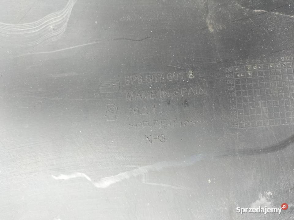 SEAT ALTEA XL 5P8867601 OSŁONA TAPICERKA TYLNEJ Kamień-Kolonia