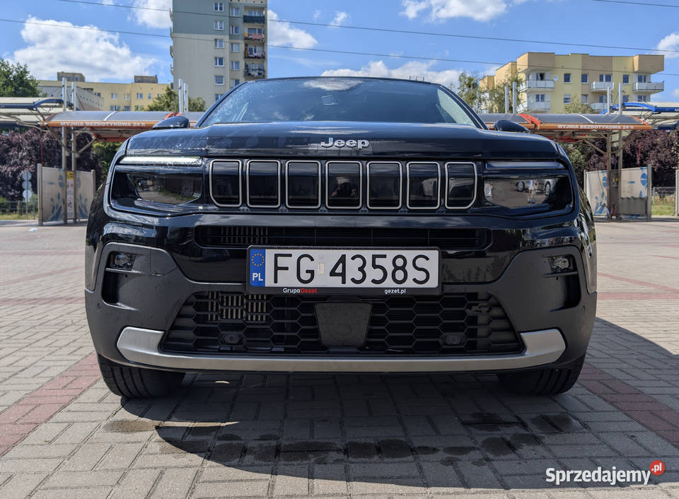 Jeep AVENGER 12 mHEV najbogatsza wersja Summit 21000km lubuskie Gorzów Wielkopolski
