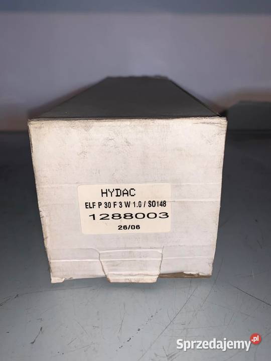 Hydac ELF P 30 F 3 W 10 Hydraulic Filter Tank Warszawa sprzedam