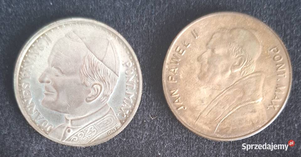Zestaw Medali Papież Jan Paweł II Gliwice