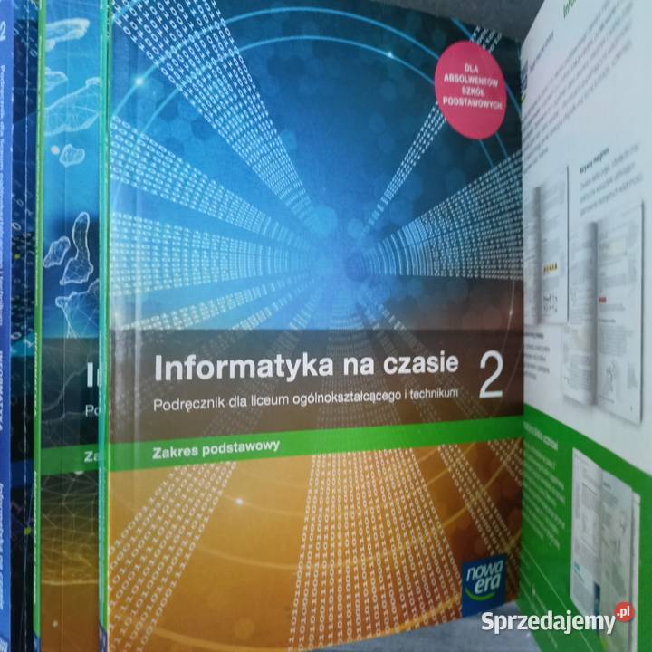 Informatyka na czasie 2 Książki szkolne