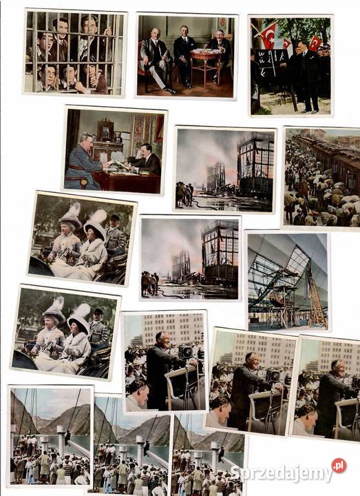 Niemieckie karty tytoniowe papierosowe 38 sztuk dolnośląskie Wrocław