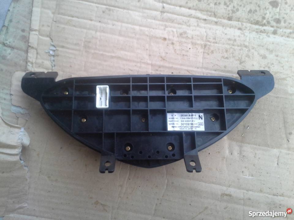 NISSAN PRIMERA p12 wyświetlacz zmieniarka panel Dębno