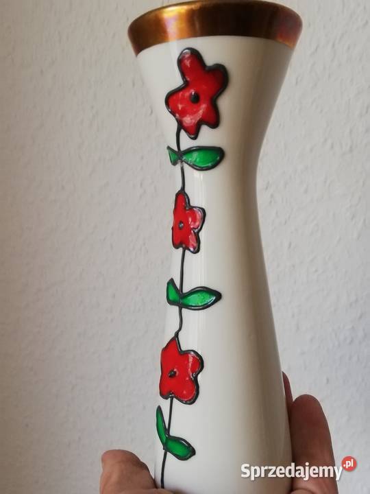 Ozdobny wazonik porcelana Royal małopolskie Ropa sprzedam