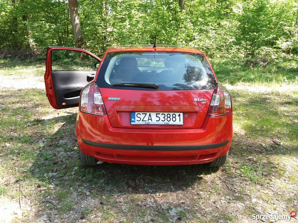 Sprzedam Fiat Stilo czerwony silnik 12 Stilo Szczekociny